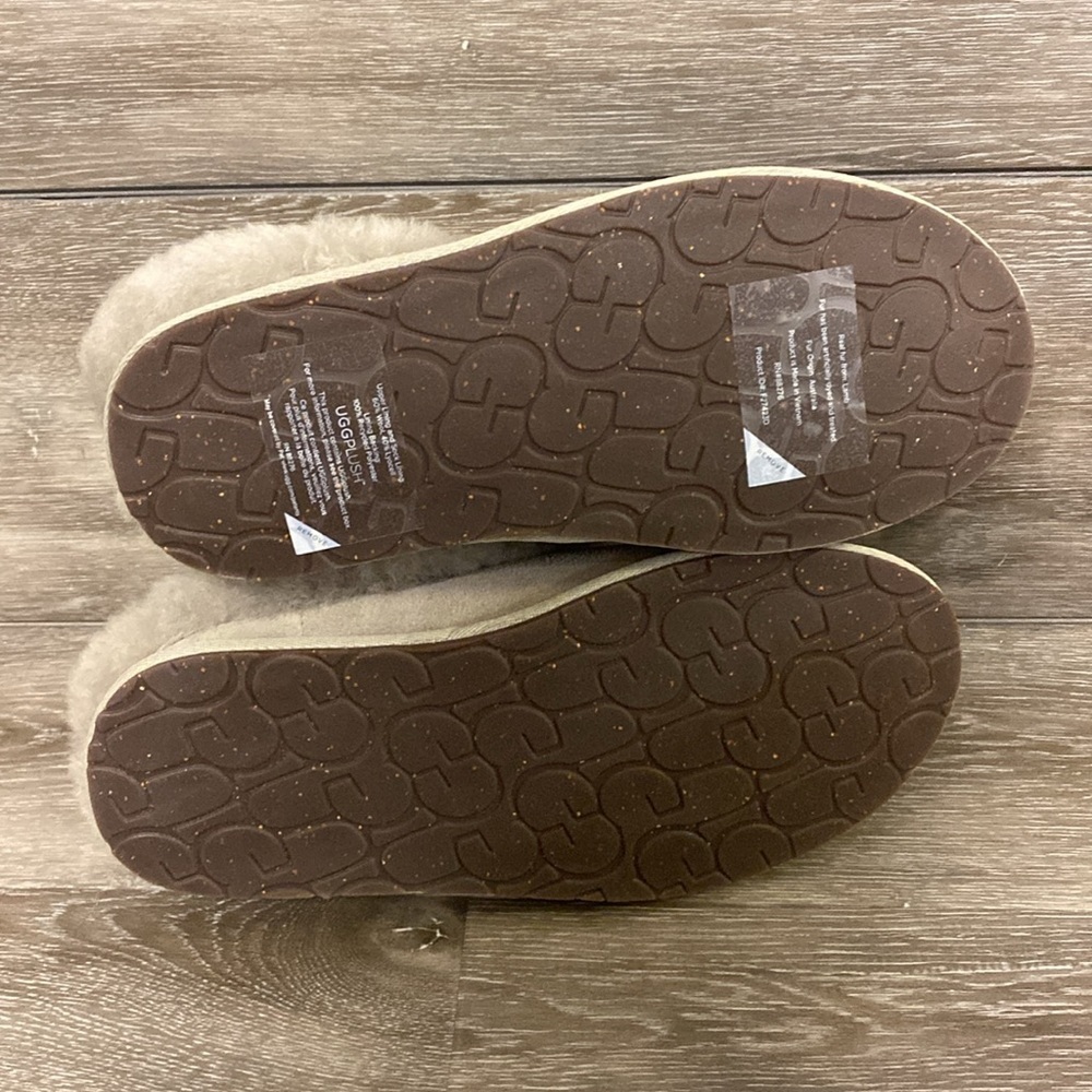 UGG | Moraene Suede Slippers In Goat Grey NEW Size 6 - Picture 7 of 8